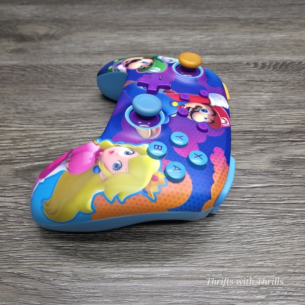 PowerA Enhanced Wireless Controller - Nintendo Switch 1 & 2 - Mario Color Splash - Picture 6 of 16